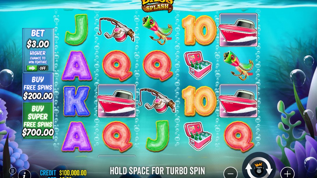 Bigger Bass Splash