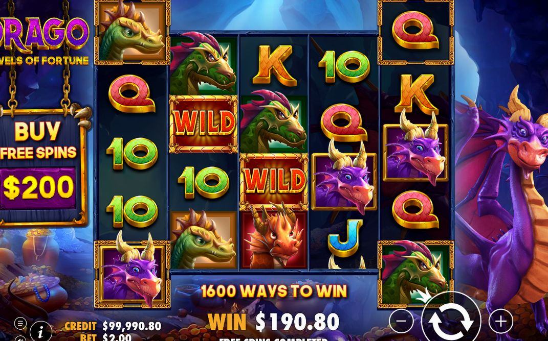 Win screen for a win across adjacent reels