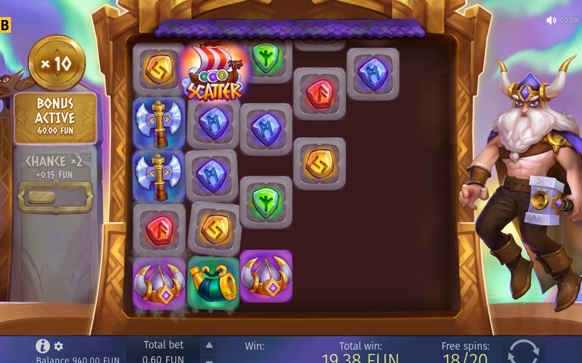 Free Spins round with accumulating multiplier values